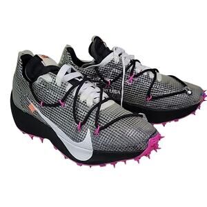 Nike Vapor Street Off White/Black/Laser Fuchsia  Womens Size 7 NWT